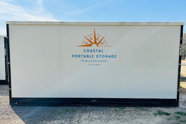 Coastal Portable Storage 8x16 branded container